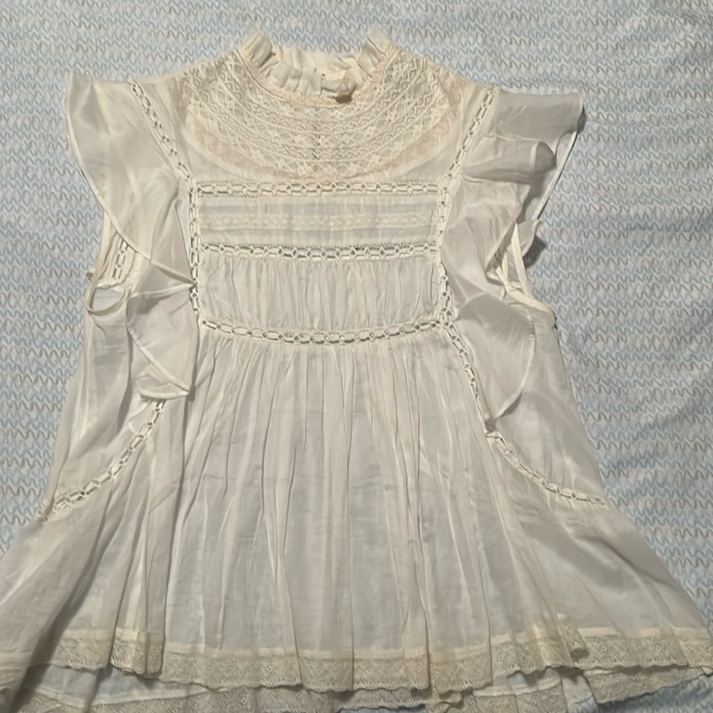 Isabel Marant white top FR34